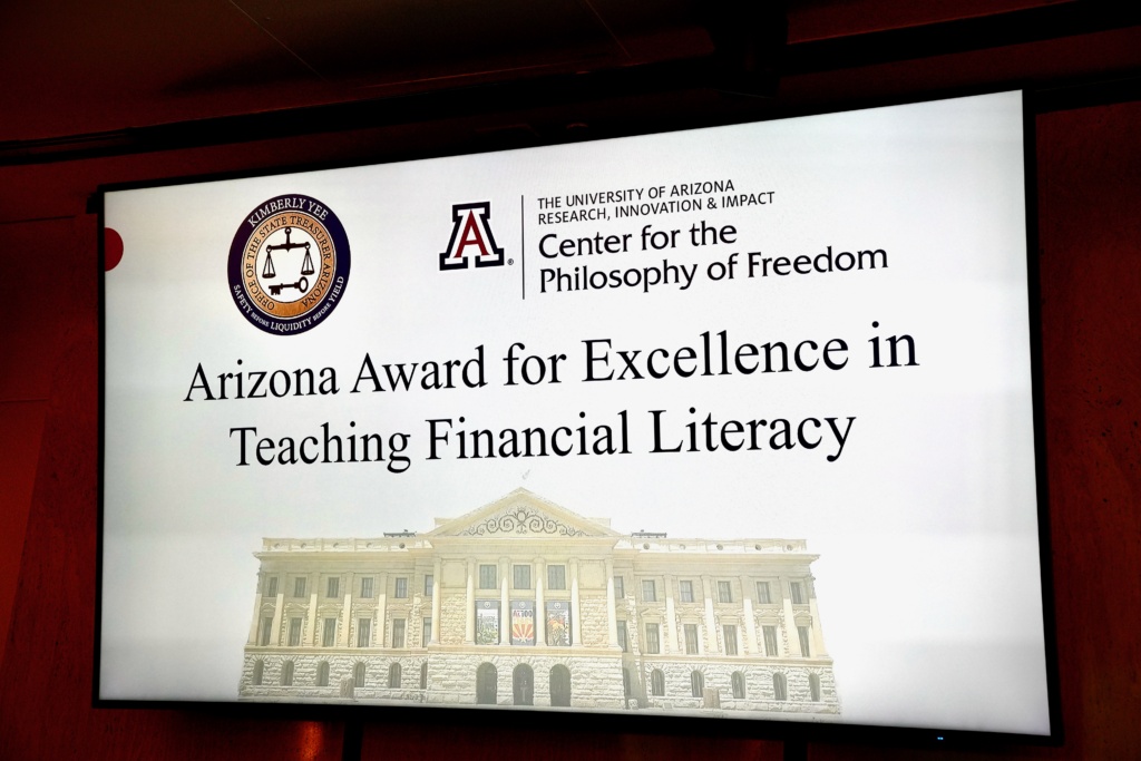 AZ Award for Excellence in Teaching Financial Literacy
