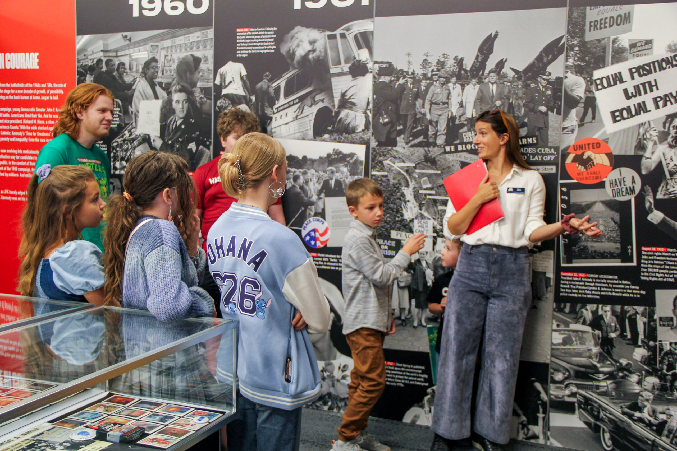 School Group Visits Museum of Democracy, MOD Now Open for Guided Tours